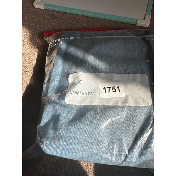 Reformation blue denim high rise jeans size 28 Barbados wash - Picture 9 of 9